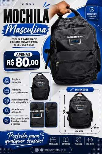 Mochila Masculina