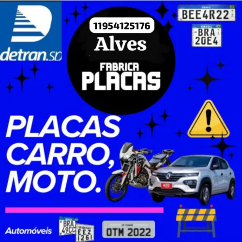 Placas automotiva 