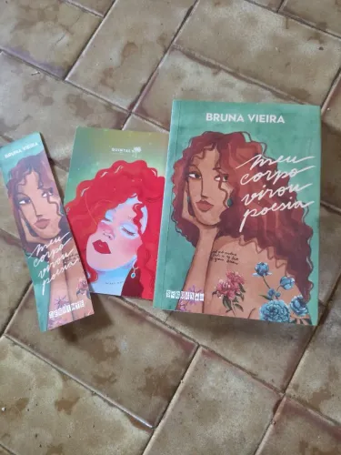 Livro meu corpo virou poesia da Bruna Vieira