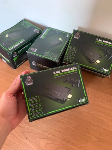 Game Stick Novo Na Caixa 20mil jogos 2 Controles