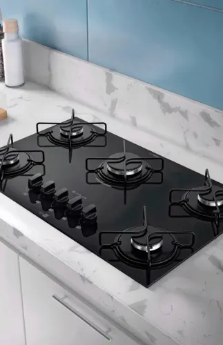 Fogão cooktop 5 bocas novo na caixa com nota fiscal