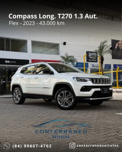 Jeep Compass Long. T270 1.3 TB 4X2 Flex AUT 2023