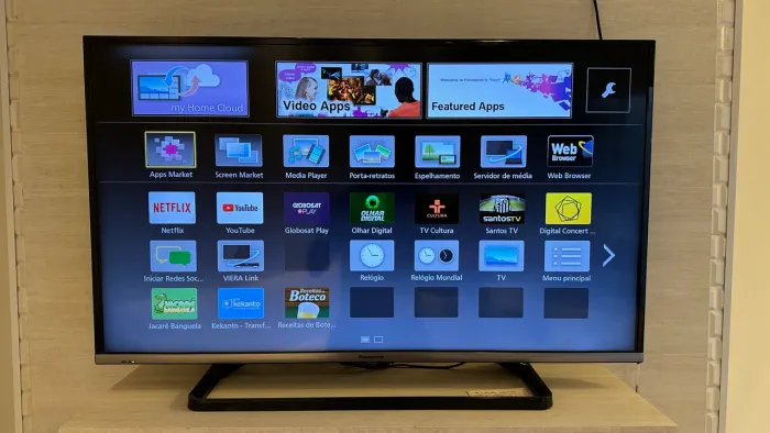 Tv 39 polegadas Panasonic Led. Modelo: TC-39AS600B