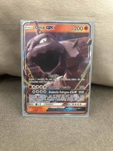 Carta Pokémon Onix GX 36/68