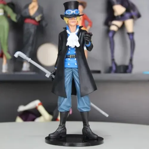 Action Figure Sabo One Piece Anime Colecionável Premium Geek Boneco 18cm