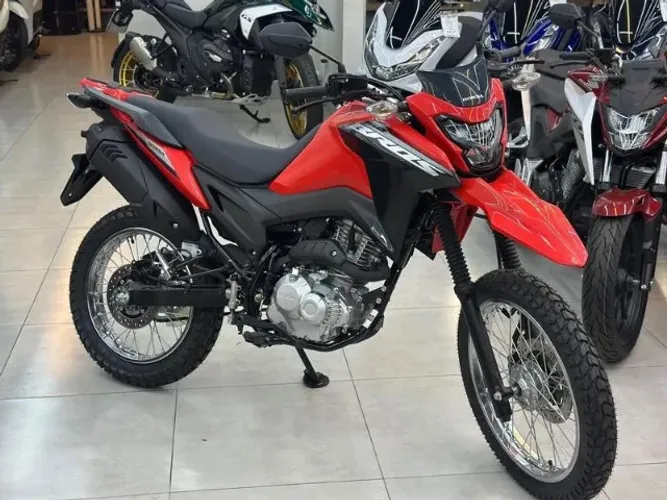 Honda Nxr BROS 160 Cbs 2026 0Km Vermelha - Mepal Motos 