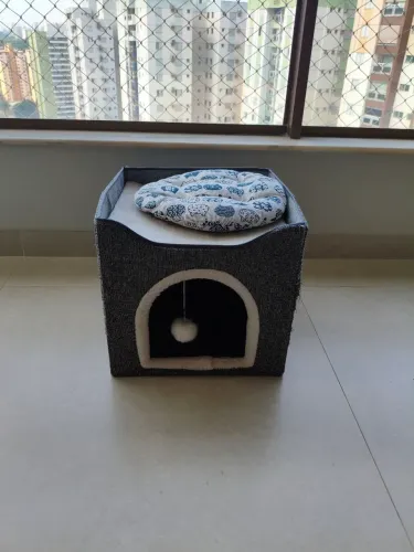 Caminha & Toca para Gatos 2 em 1