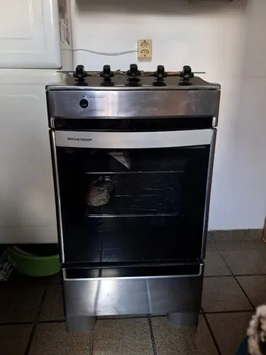 FOGÃO BRASTEMP INOX