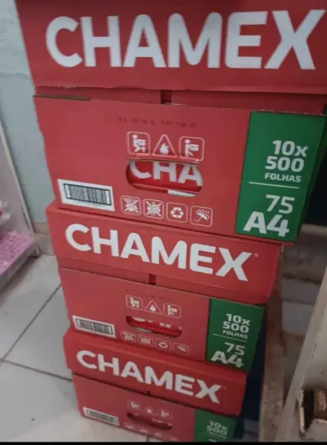 Caixa de Resma de Papel Chamex A4