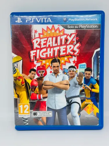 JOGO PS VITA REALITY FIGHTERS - ORIGINAL COM CAPA