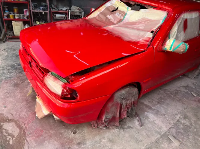 Pintura automotiva 1500$ cartão