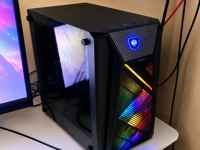 Gabinete Gamer TGT Erion RGB + Vidro Lateral