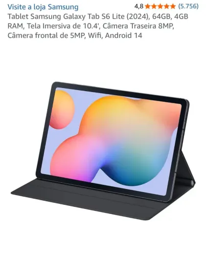 Tablet S6 Lite - 64gb - 4gb ram
