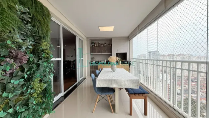 APARTAMENTO 125m² - 3 DORMITÓRIOS COM VARANDA GOURMET