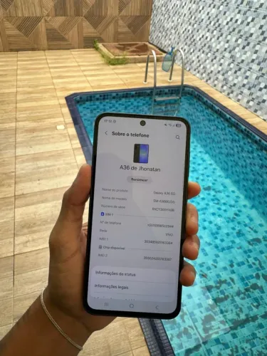 Celular Samsung Galaxy A36 5G 128GB 6GB RAM Câmera Tripla