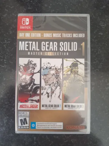 Metal gear master collection Nintendo switch lacrado
