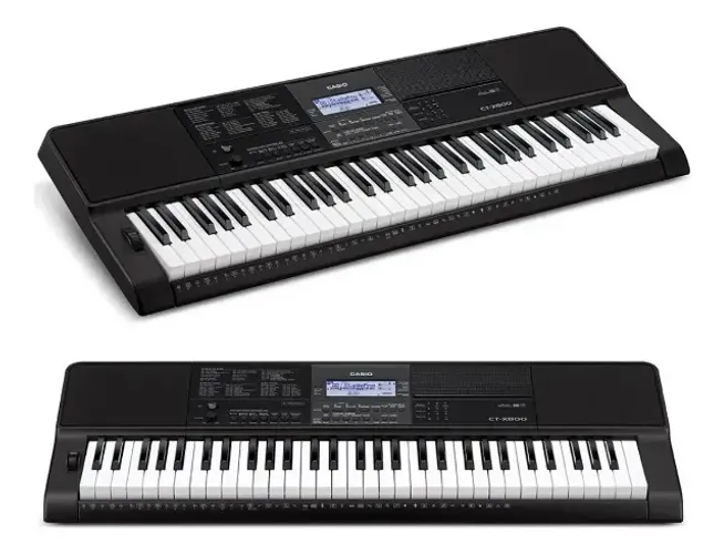 Teclado Musical Casio Ct-x800 61 Teclas Preto 9.5v