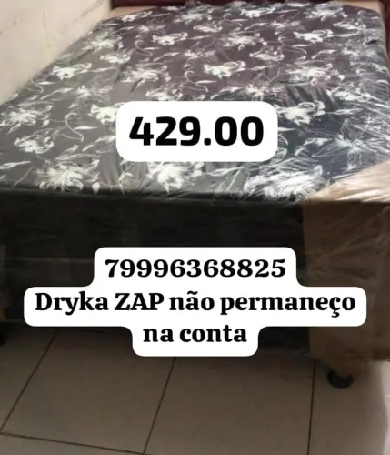 Cama box casal nova