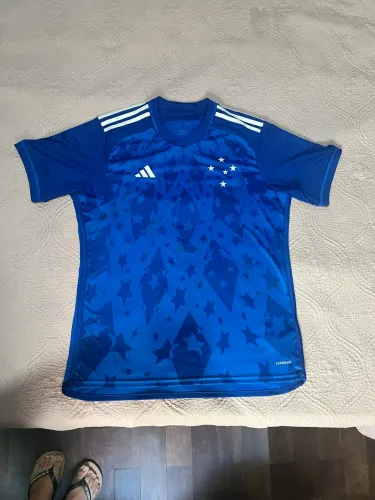 Camisa do Cruzeiro autografada 