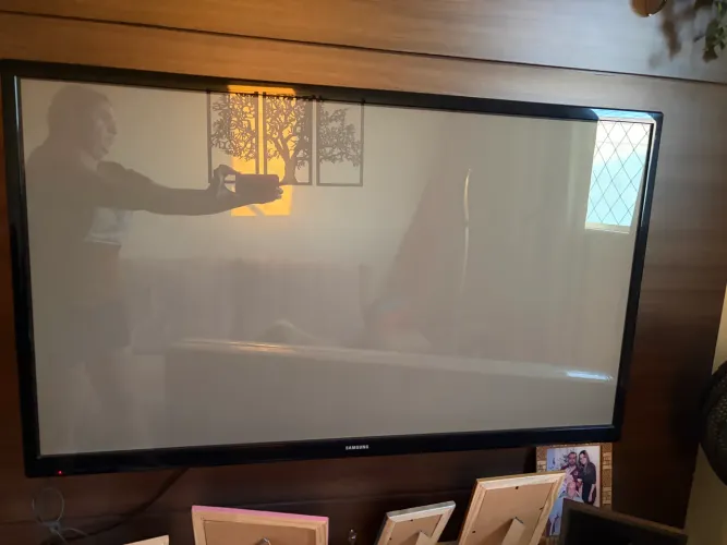 TV Samsung 50" + Chromecast Incluso - Tudo Funcionando Perfeitamente!