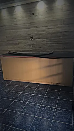 Balcão de Recepção/Atendimento Grande em MDF Importado