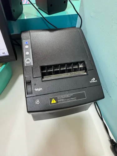 Impressora de cupom não Elgin i8 usb Ethernet guilhotina 