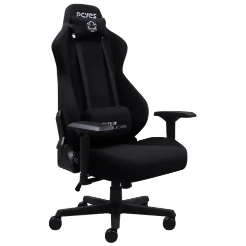 Cadeira Gamer Pcyes Mad Racer V8 Turbo Black, Tecido, Reclinável - WZetta