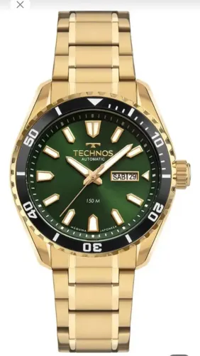 Relógio technos automático masculino diver,com nota fiscal e garantia