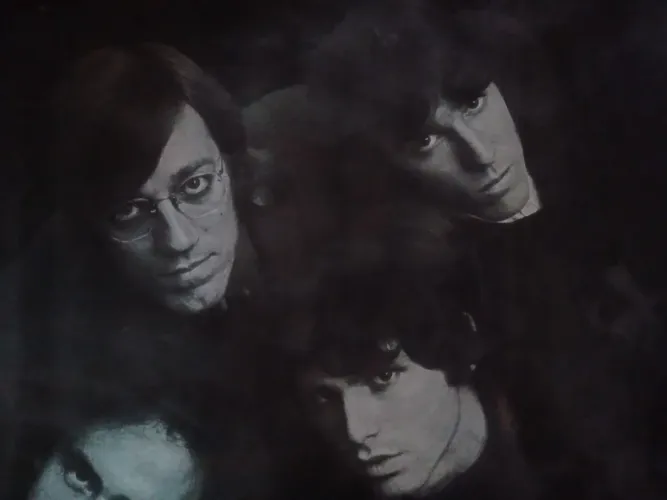 Poster Raro Original da Classic Photo da BandaThe Doors ( lançado em 2015 )