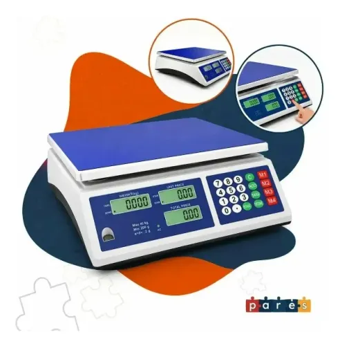 Balança Digital 40kg com bateria - novas