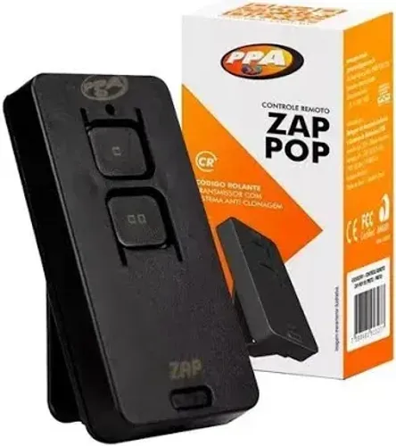 kit 05 controle PPA zap tok frequencia 433,92mhz cod. lerne universal