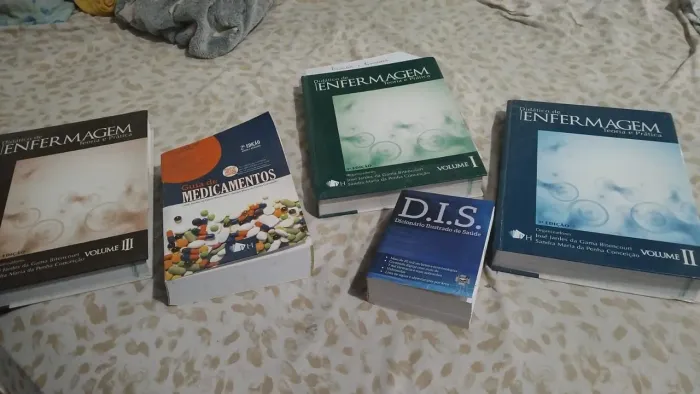 Livros de enfermagem 