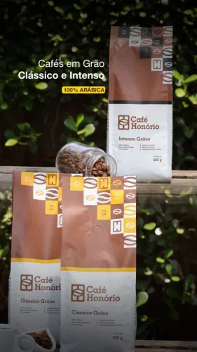 Café Honório Especial 100% Arábica Torrado 500gr