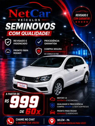 Volkswagen Gol Geração VII 1.0 12V Flex Mec. 4P 2023