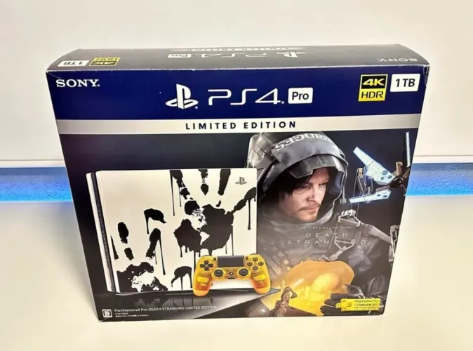 Ps4 pro edição death stranding software 10.50