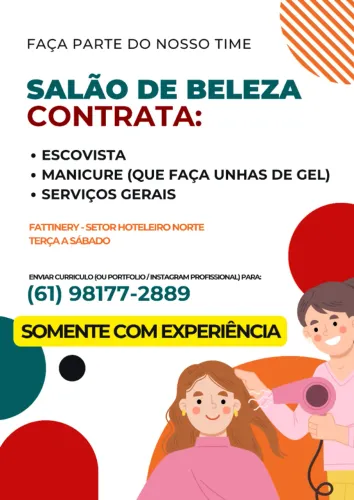 SALAO DE BELEZA CONTRATA - FATTINERY