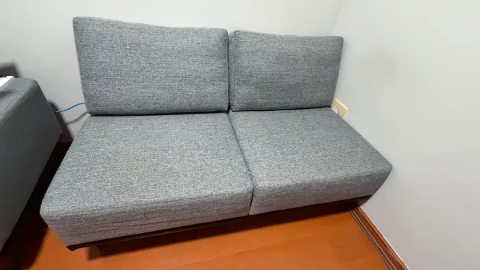 Sofá Cinza para Sala de TV ou Escritório