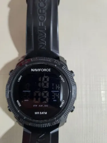 Relógio esportivo masculino marca naviforce resistência 50 metros