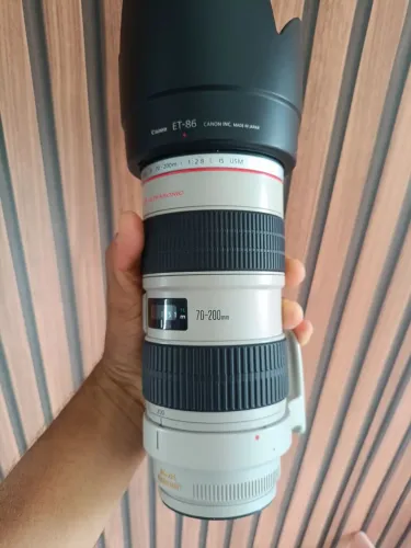 Lente Canon 70 200 IS 1