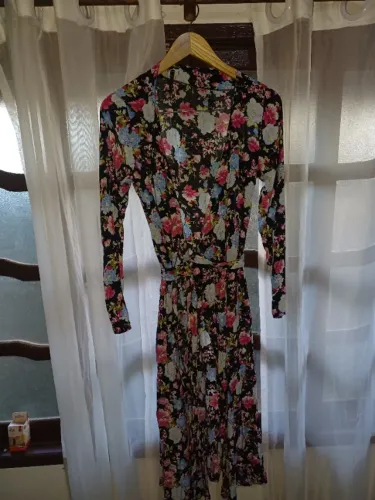 Vestido Envelope Florido - Lits