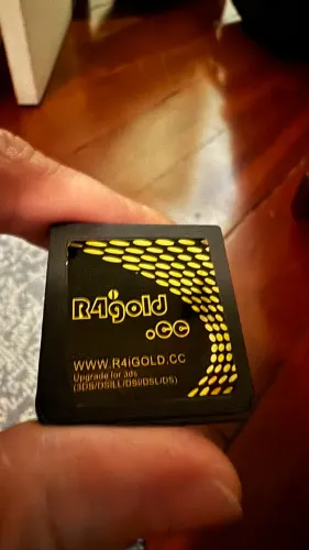 R4 GOLD CARTÃO NINTENDO DS