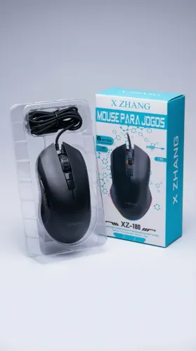 Mouse Gamer RGB 3200 DPI - 7 Botões Alta Precisão para Jogos