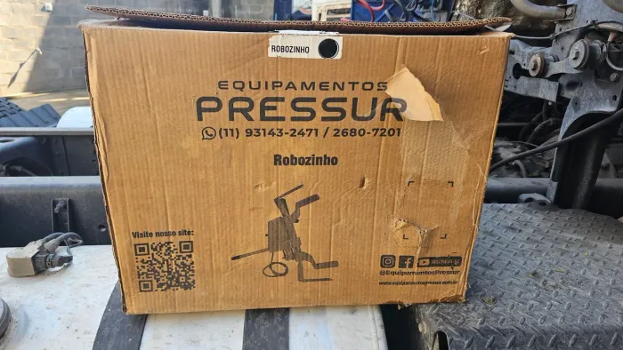 Robozinho pressur para folga em suspensão automotiva