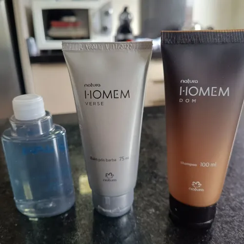 Vendi kit shampoo natural + pós barba natura