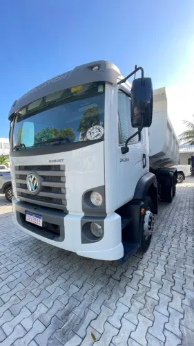Caçamba VW / 24.260, Pronta para trabalhar. Sem detalhes!