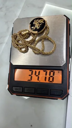 Ouro 18 k palmeira