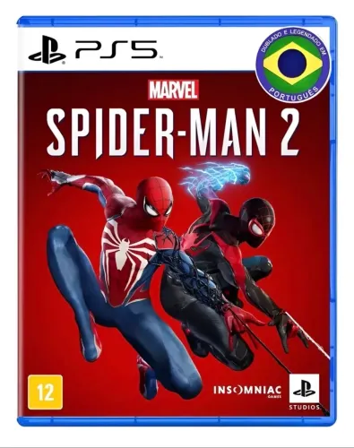 Homem aranha 2 PS5 (LACRADO em até 4x sem juros (jogo PlayStation 5
