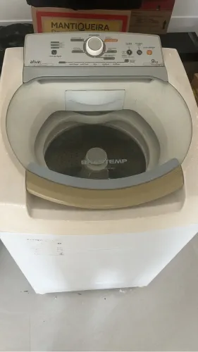 Máquina lava roupas 9 kg ative Brastemp 110v