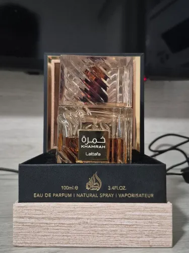 Perfume lattafa khamrah. Desapego pouco mais da metade do frasco. Produto original 