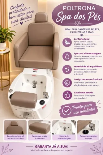Poltrona Spa dos pés